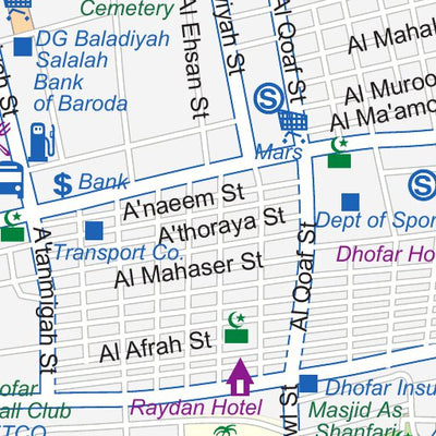 ITMB Publishing Ltd. Salalah 1:25,000 (ITMB) digital map