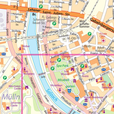 ITMB Publishing Ltd. Salzburg 1:15,000 - ITMB digital map