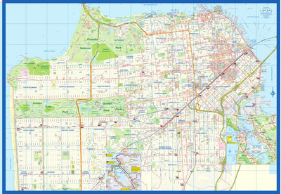 San Francisco (USA) 1:12,000 - ITMB Preview 1