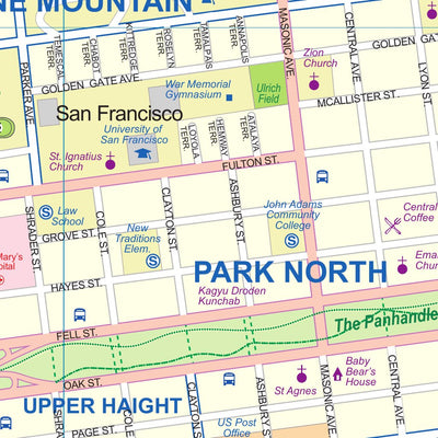 San Francisco (USA) 1:12,000 - ITMB Preview 2