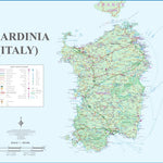 ITMB Publishing Ltd. Sardinia 1:925,000 - ITMB digital map