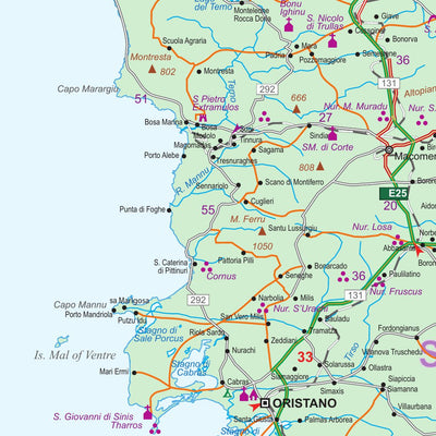 ITMB Publishing Ltd. Sardinia 1:925,000 - ITMB digital map