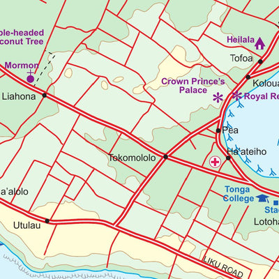 Tongatapu Island (Tonga) 1:110,000 - ITMB Preview 3