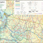 ITMB Publishing Ltd. Washington State 1:1,000,000 - ITMB digital map