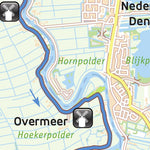 iTRovator Biking tour - Molenroute langs Vecht Angstel en Gein (40 km) - Gooi & Vecht region digital map