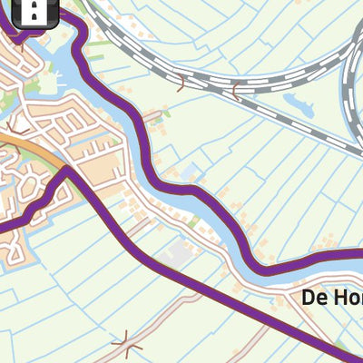 iTRovator Skeelertour - Langs Vechtdorpen en Amsterdam-Rijnkanaal (29 km) - Gooi & Vecht, Garden of Amsterdam digital map