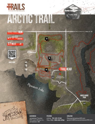 Jamestown Tourism Arctic Trail digital map