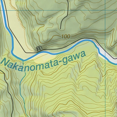 Japanwilds.org Taizo-san 胎蔵山 Hiking Map (Tohoku, Japan) 1:25,000 digital map