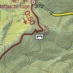 Daigo-yama 醍醐山 Hiking Map (Chubu, Japan) 1:15,000 Preview 2