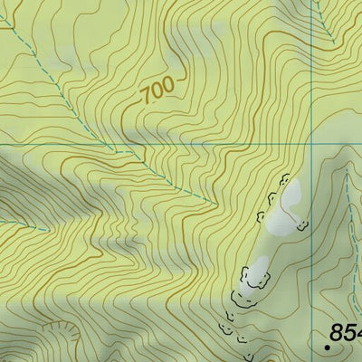 Mokuzo-yama 杢蔵山 Hiking Map (Tohoku, Japan) 1:20,000 Preview 2