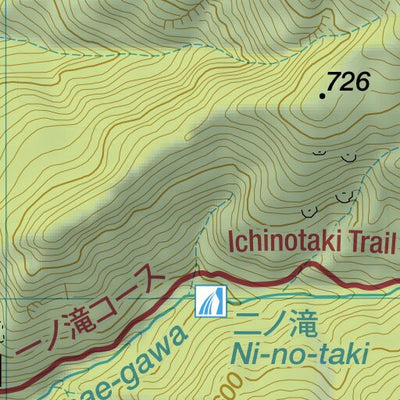 Mokuzo-yama 杢蔵山 Hiking Map (Tohoku, Japan) 1:20,000 Preview 3