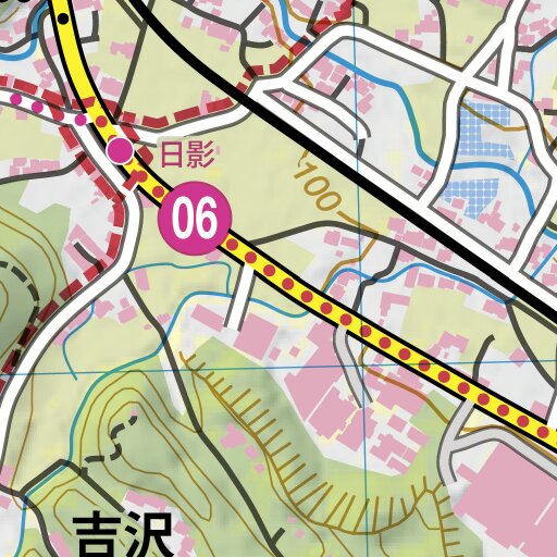 Raiden-yama 雷電山 Hiking Map (Kanto, Japan) 1:15,000 by Japanwilds.org ...