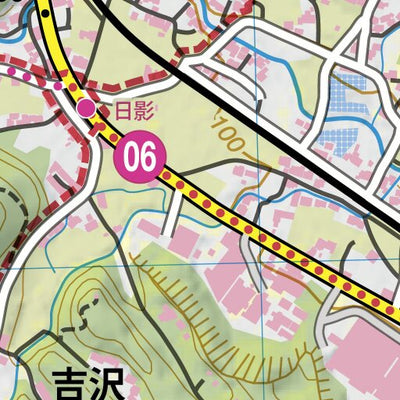 Raiden-yama 雷電山 Hiking Map (Kanto, Japan) 1:15,000 Preview 3