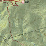 Shidango-yama 醍醐山 Hiking Map (Kanto, Japan) 1:17,500 Preview 2