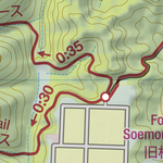 Takatori-yama 高取山 Hiking Map (Tohoku, Japan) 1:10,000 Preview 2