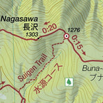 Tanbara-kogen 玉原高原 Hiking Map (Kanto, Japan) 1:20,000 Preview 2