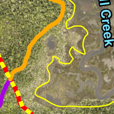 JaxParks Cedar Point Preserve digital map