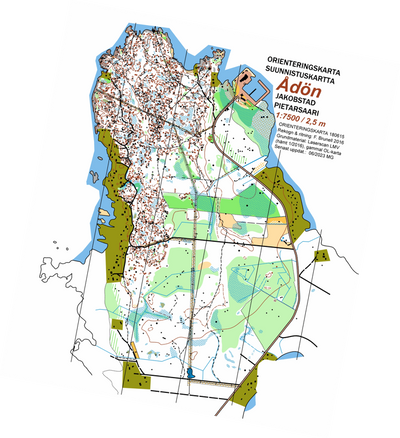 Ådö Orienteringskarta Preview 1