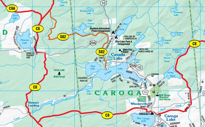 JIMAPCO Fulton-Montgomery NY Snowmobile Trails digital map