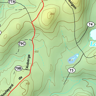 Carte générale - Pourvoirie Fer à Cheval Preview 2
