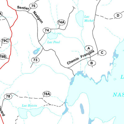 Carte de pêche - Pourvoirie Fer à Cheval Preview 2