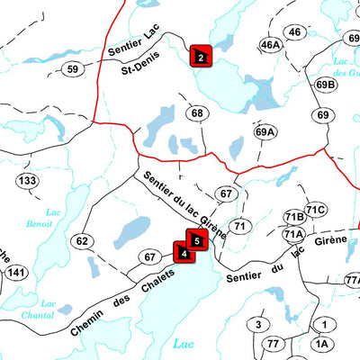 Carte de pêche - Pourvoirie Fer à Cheval Preview 3