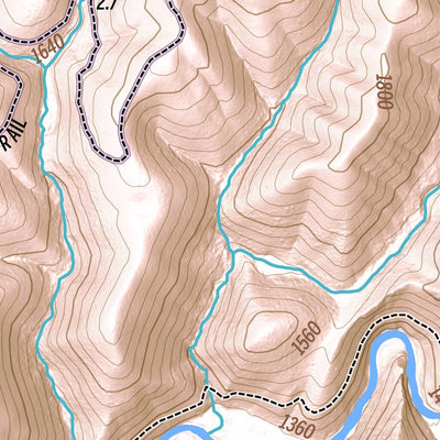 Johnson Cartographic LLC 2024 Winter Camp - Long Loop Option digital map