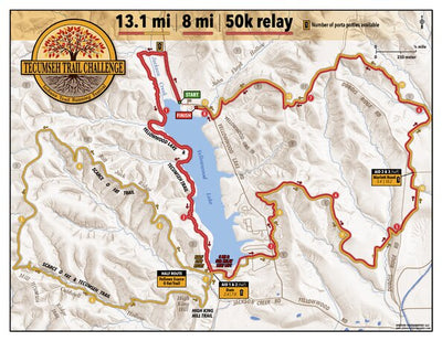 Dino Series - Tecumseh - Half | 8 mi | 50k Relay Preview 1