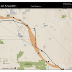 Juan Bautista de Anza National Historic Trail Anza Trail: Pinal County digital map
