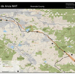 Juan Bautista de Anza National Historic Trail Anza Trail: Riverside County digital map