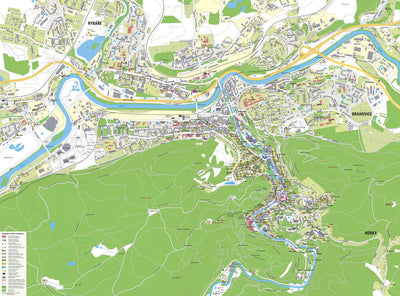 Kartografie PRAHA, a. s. Karlovy Vary city map digital map