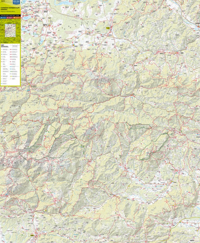 Kartografija d.o.o. Kamniško-Savinjske Alpe in Koroška 1 : 40 000 Kartografija digital map