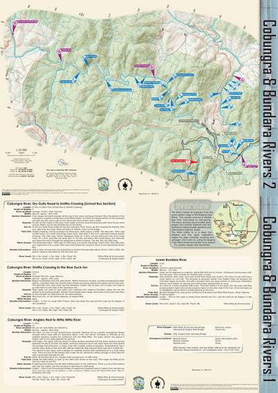 Lower Cobungra + Bundara - Whitewater Kayaking Map Preview 1
