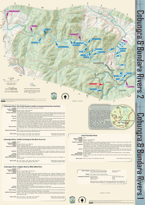 Lower Cobungra + Bundara - Whitewater Kayaking Map Preview 1
