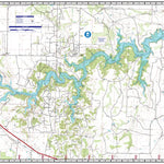 Kingfisher Maps, Inc. Lake Alan Henry, TX digital map