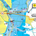 Kingfisher Maps, Inc. Lake Eufaula 308D digital map