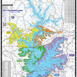 Kingfisher Maps, Inc. Lake Norman Clearing Map digital map