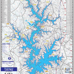 Kingfisher Maps, Inc. Lake Norman Marine Commision Map digital map