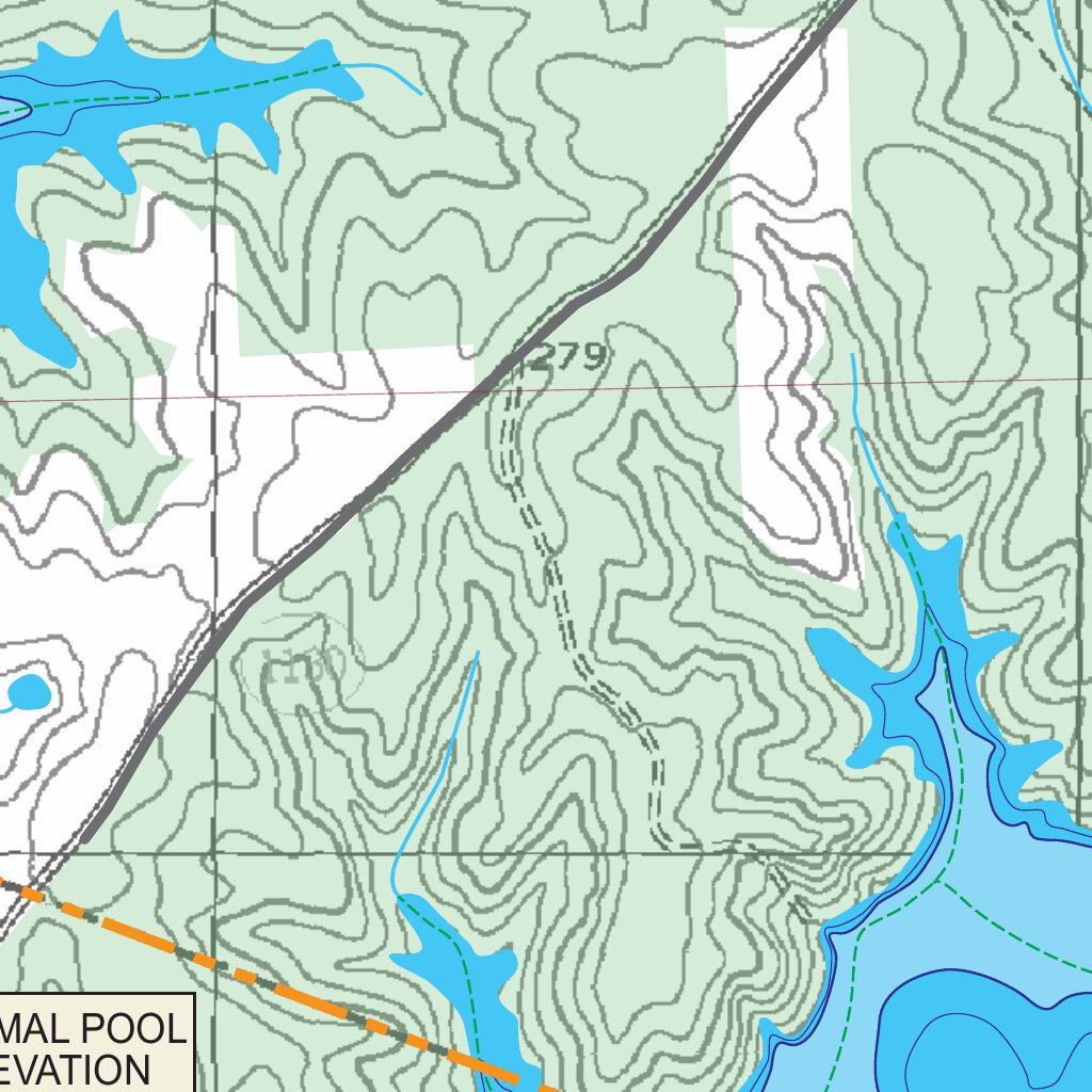 Shearon Harris Reservoir Map by Kingfisher Maps, Inc. | Avenza Maps