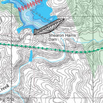 Kingfisher Maps, Inc. Shearon Harris Reservoir digital map