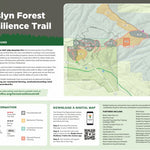 Kittitas County Parks and Recreation Division 1 Roslyn Forest Resilience Trail digital map
