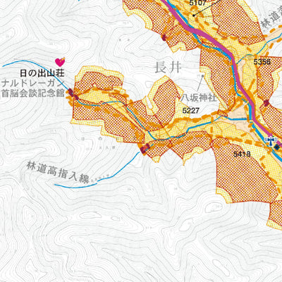 Kokudochizu CO.LTD. 日の出町土砂災害ハザードマップ　全域版 digital map