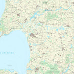 Kortforsyningen Aalestrup (1:25,000 scale) digital map