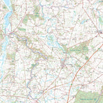 Kortforsyningen Aars (1:50,000 scale) digital map