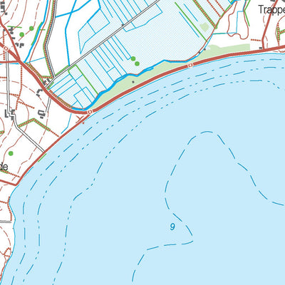 Kortforsyningen Ærøskøbing (1:50,000 scale) digital map