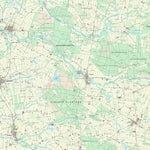 Kortforsyningen Årre (1:25,000 scale) digital map