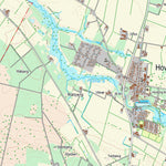 Kortforsyningen Årre (1:25,000 scale) digital map