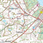 Kortforsyningen Augustenborg (1:50,000 scale) digital map
