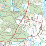 Kortforsyningen Bedsted Thy (1:50,000 scale) digital map