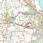 Kortforsyningen Bjerringbro (1:50,000 scale) digital map